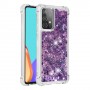 Samsung Galaxy A52 / A52 5G violetti glitter hile suojakuori