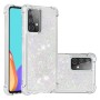 Samsung Galaxy A52 / A52 5G hopea glitter hile suojakuori – kevyt ja ohut suojakuori puhelimen takaosassa