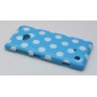 Lumia 720 polka dot suojakuori vaaleansininen tausta valkoisia täpliä. – minimalistinen mutta tehokas suoja