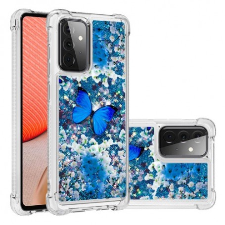 Samsung Galaxy A72 / A72 5G läpinäkyvä perhonent suojakuori.