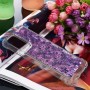 Samsung Galaxy A72 / A72 5G violetti glitter hile suojakuori