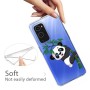 OnePlus 9 läpinäkyvä panda suojakuori.