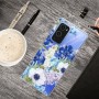 OnePlus 9 läpinäkyvä kukat suojakuori