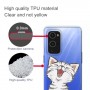 OnePlus 9 Pro läpinäkyvä kissa suojakuori.