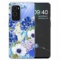 OnePlus 9 Pro läpinäkyvä kukat suojakuori.