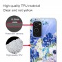 OnePlus 9 Pro läpinäkyvä kukat suojakuori.
