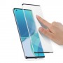 OnePlus 9 Pro kirkas mustareunuksinen panssarilasi.