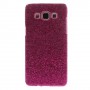 Galaxy A5 hot pink glitter suojakuori.