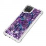 Samsung Galaxy A12 glitter hile unisieppari suojakuori