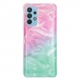 Samsung Galaxy A32 5G värikäs tie-dye marmori suojakuori