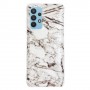 Samsung Galaxy A32 5G valkoinen marmori suojakuori.
