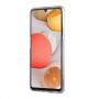Samsung Galaxy A42 5G värikäs tie-dye marmori suojakuori.