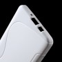 Galaxy A5 valkoinen silikonisuojus.