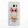 Samsung Galaxy S7 glitter pöllö silikonisuojus