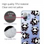 Xiaomi Mi 11 Lite läpinäkyvä pandat suojakuori.