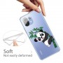 Xiaomi Mi 11 Lite läpinäkyvä panda suojakuori.