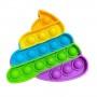 Sateenkaari kakka emoji Pop it fidget