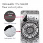 Xiaomi Mi 11i läpinäkyvä mandala suojakuori
