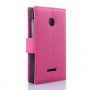 Lumia 435 pinkki puhelinlompakko