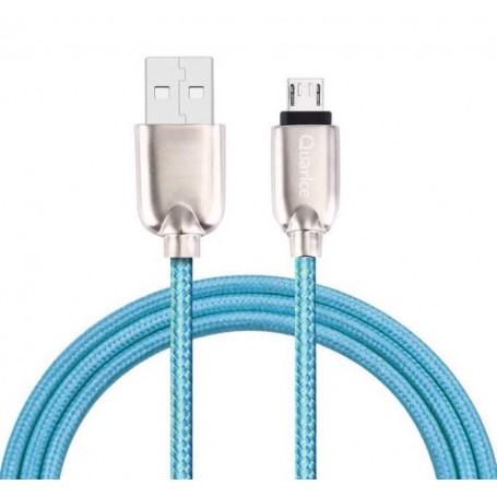 Sininen Micro-USB kaapeli.