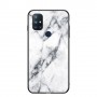 OnePlus Nord N10 5G valkoinen marmori suojakuori