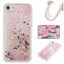 iPhone 6/6s/7/8/SE 2020 pinkki glitter hile suojakuori