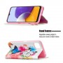 Samsung Galaxy A22 5G perhoset suojakotelo