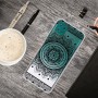 Samsung Galaxy A22 5G läpinäkyvä mandala suojakuori