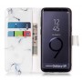 Samsung Galaxy S9 valkoinen marmori suojakotelo