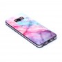 Samsung Galaxy S8 värikäs tie-dye marmori suojakuori.
