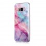 Samsung Galaxy S8 värikäs tie-dye marmori suojakuori.