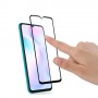 Xiaomi Redmi 9A kirkas mustareunuksinen panssarilasi.