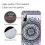 Xiaomi Redmi 9A läpinäkyvä mandala suojakuori.