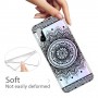 Xiaomi Redmi 9A läpinäkyvä mandala suojakuori.