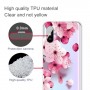 Xiaomi Redmi 9A läpinäkyvä kukat suojakuori