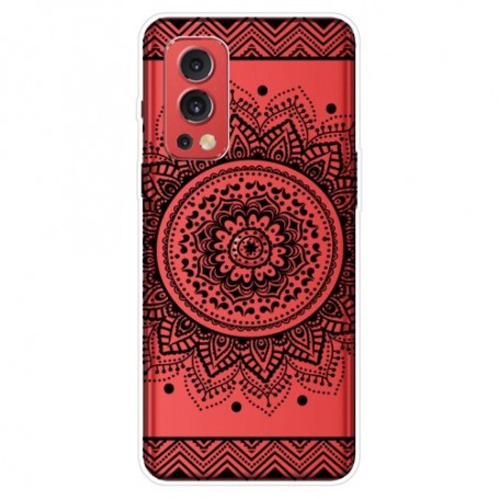 OnePlus Nord 2 läpinäkyvä mandala suojakuori.