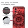 OnePlus Nord 2 läpinäkyvä mandala suojakuori