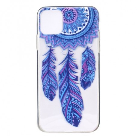 iPhone 13/14 läpinäkyvä unisieppari suojakuori.