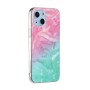 iPhone 13 mini värikäs tie-dye marmori suojakuori – istuu täydellisesti puhelimen muotoihin