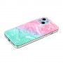 iPhone 13 mini värikäs tie-dye marmori suojakuori