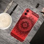 iPhone 13 mini läpinäkyvä mandala suojakuori.