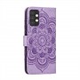 Samsung Galaxy A32 5G violetti kukka suojakotelo