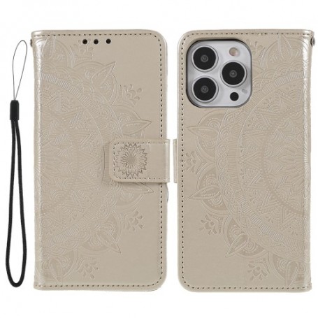 iPhone 13 pro kullanvärinen mandala suojakotelo – suojakotelo yhdistää käytännön ja designin