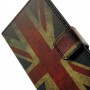 Galaxy A3 Iso-Britannian lippu puhelinlompakko