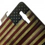 Galaxy A3 Yhdysvaltojen lippu puhelinlompakko