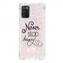 Samsung Galaxy A03s / A02s glitter hile never stop dreaming suojakuori