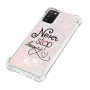 Samsung Galaxy A03s / A02s glitter hile never stop dreaming suojakuori