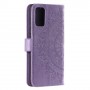 Samsung Galaxy A52 violetti mandalakuvio suojakotelo