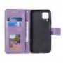 Samsung Galaxy A12 violetti mandala suojakotelo