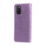 Samsung Galaxy A03s violetti mandala suojakotelo